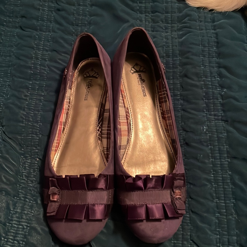 Fergalicious ballet flats size 10